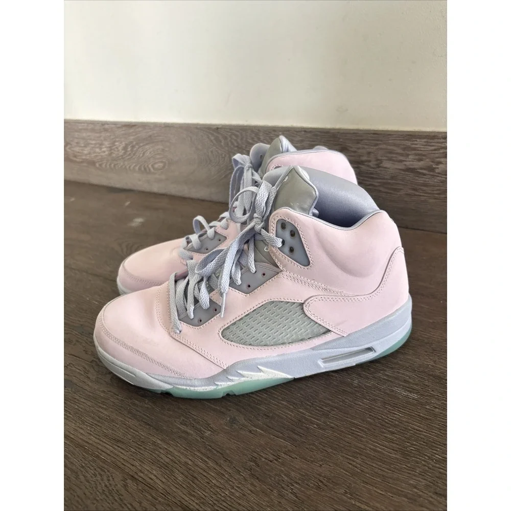 Jordan 5 Retro Easter US 10 Pink And Purple Sneakers
